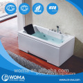 2014 high quality whirlpool hydro massage tub with electric heater bath